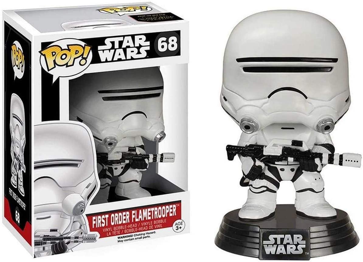 Figurine FUNKO POP Star Wars The Force Awakens: 1st Order Flametrooper #68 *OCCASION*