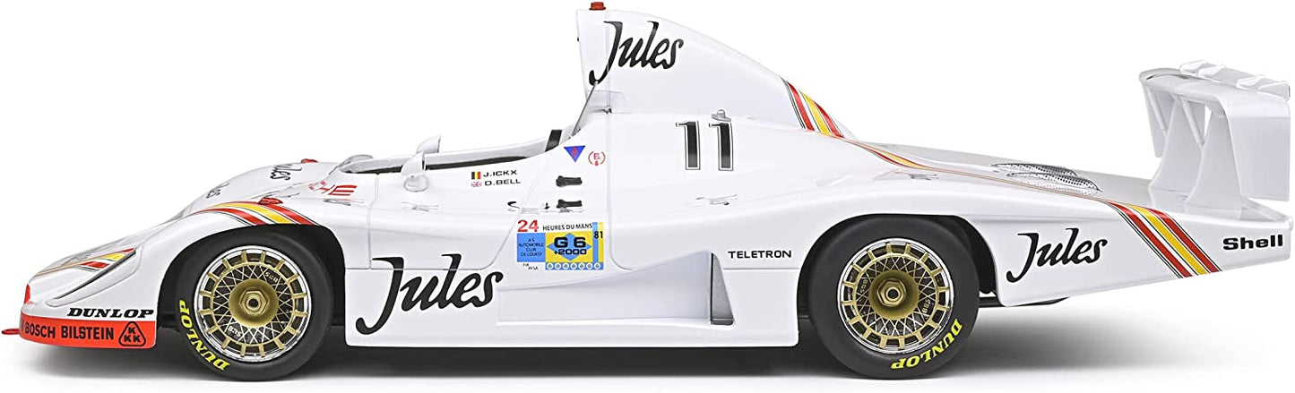 DH602 Voiture 1/18 SOLIDO : Porsche 936 Winner Le Mans 1981 #11