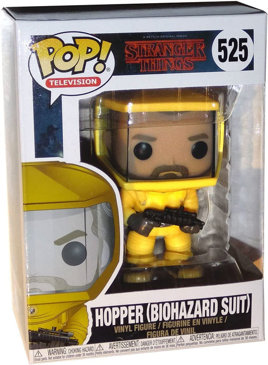 POP213 Figurine Vinyl FUNKO POP STRANGER THINGS : Hopper Biohazard Suit #525