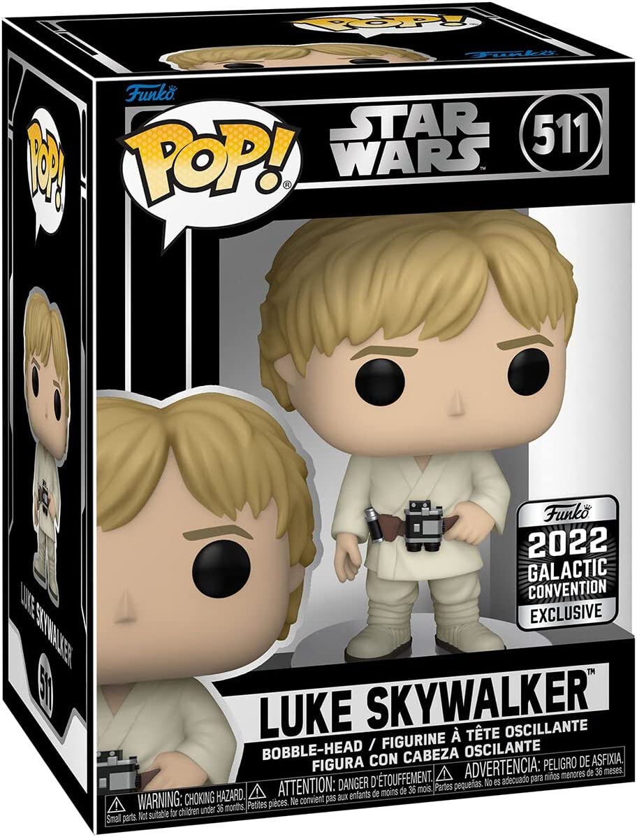 POP190 Figurine Vinyl FUNKO POP Star Wars : Luke Skywalker #511 Bobble-Head 2022 GC