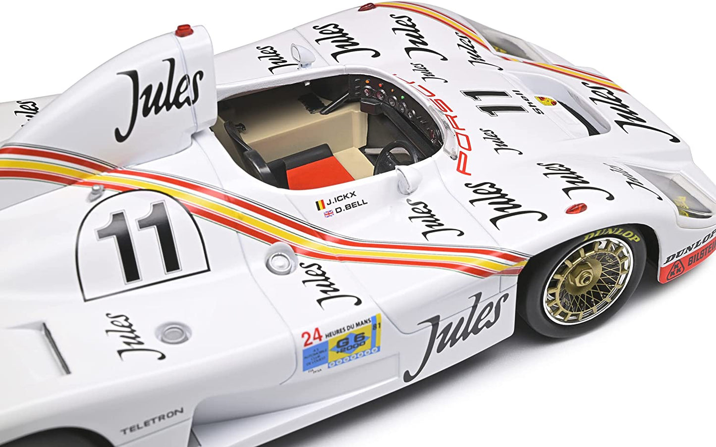 DH602 Voiture 1/18 SOLIDO : Porsche 936 Winner Le Mans 1981 #11