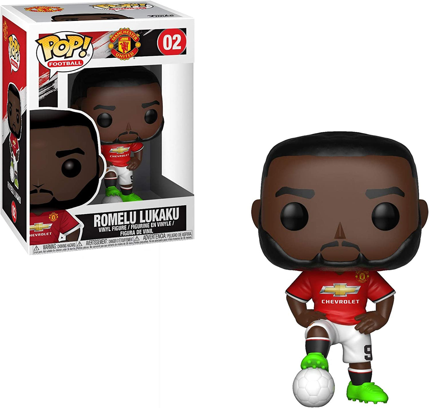 Figurine Vinyl FUNKO POP Manchester United : *OCCASION* Romelu Lukaku #02