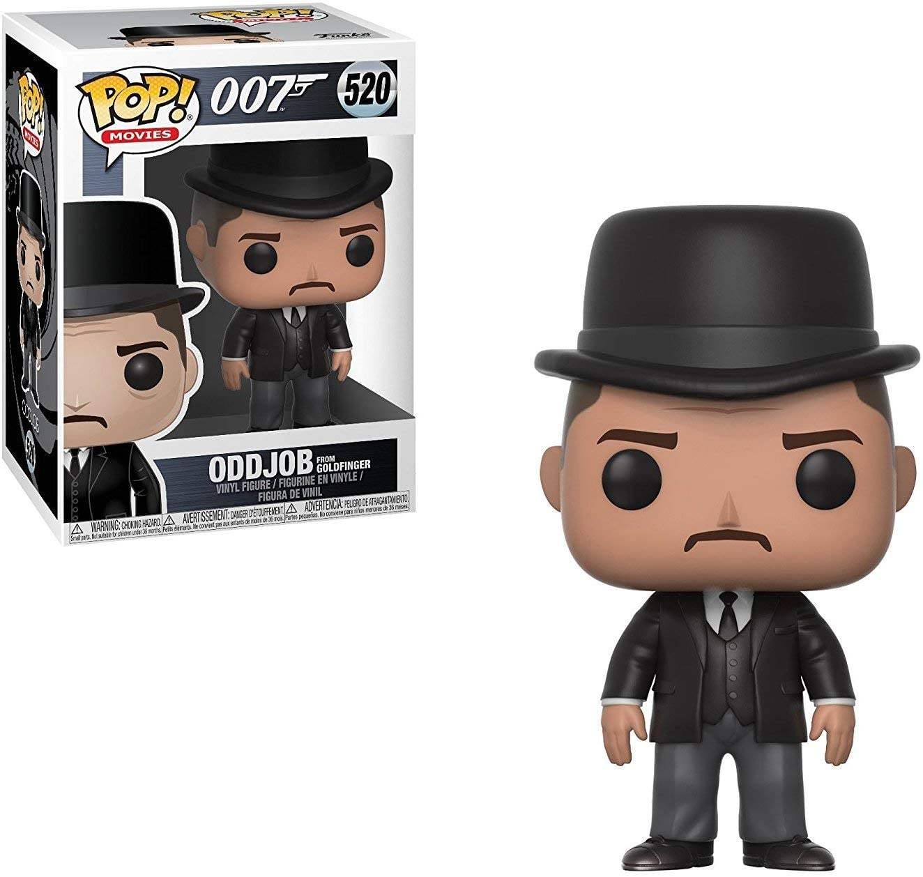 POP83 Figurine Vinyl FUNKO POP 007 : Oddjob from Goldfinder #520