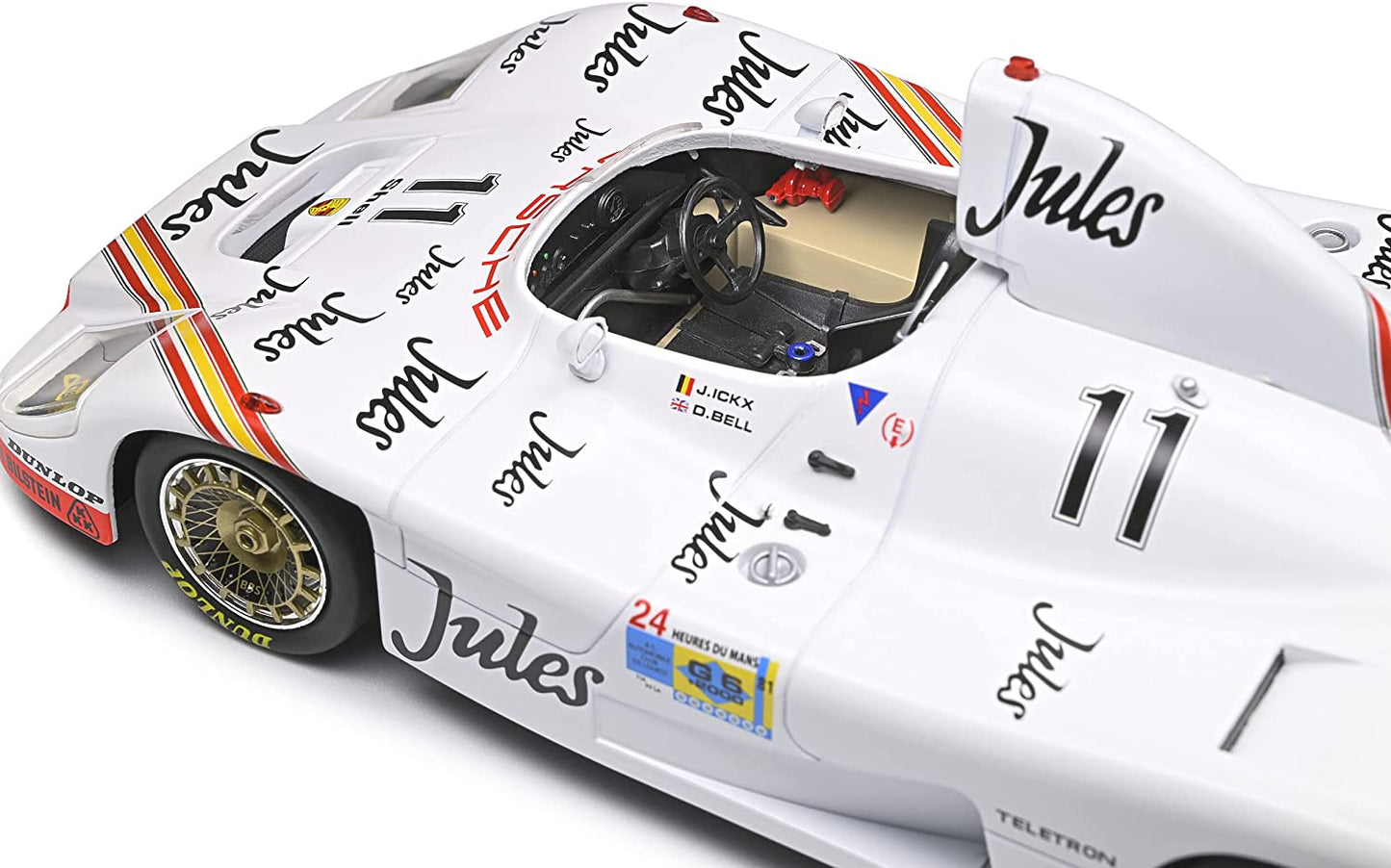 DH602 Voiture 1/18 SOLIDO : Porsche 936 Winner Le Mans 1981 #11
