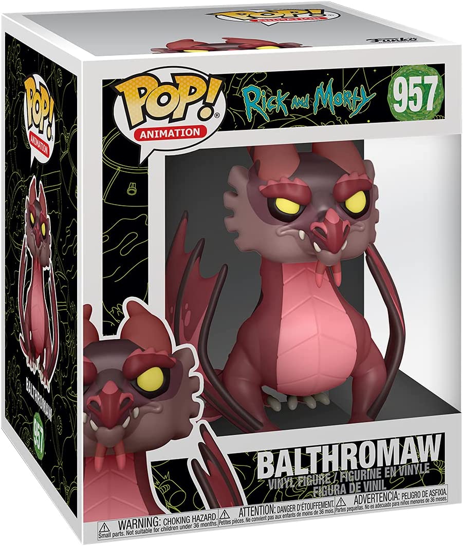 POP227 Figurine Vinyl FUNKO POP SUPER Rick & Morty : Balthromaw #957