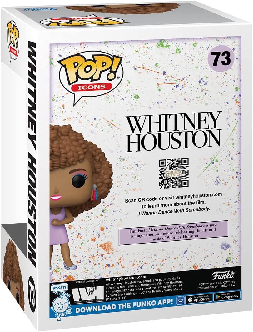 POP117 Figurine Vinyl FUNKO POP Icons : Whitney Houston #73