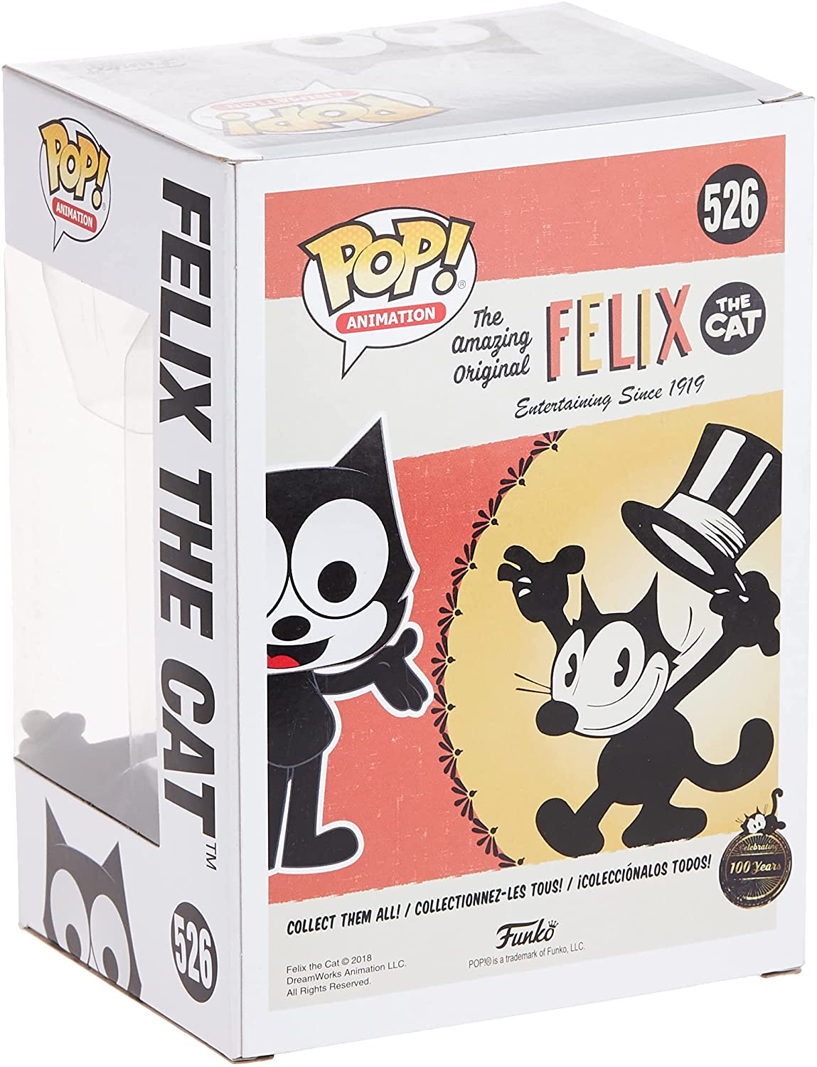 POP156 Figurine Vinyl FUNKO POP Animation : Felix the Cat #526