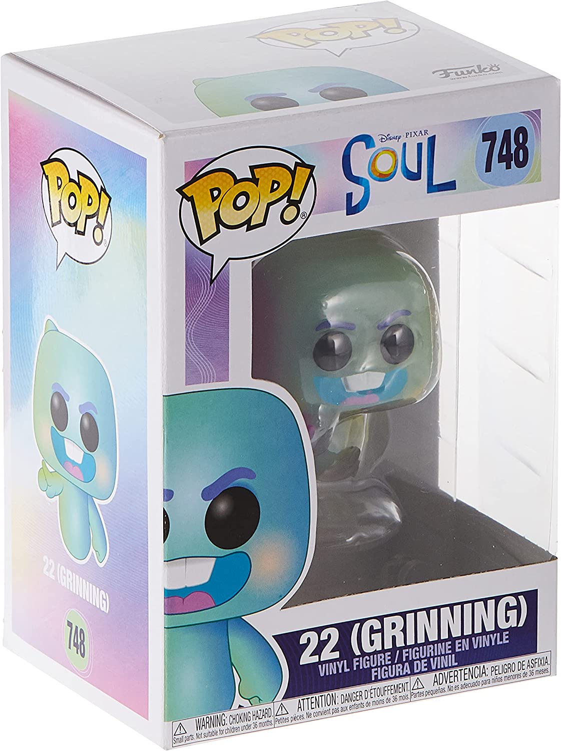 POP160 Figurine Vinyl FUNKO POP Disney Pixar Soul : 22 (Grinning) #748
