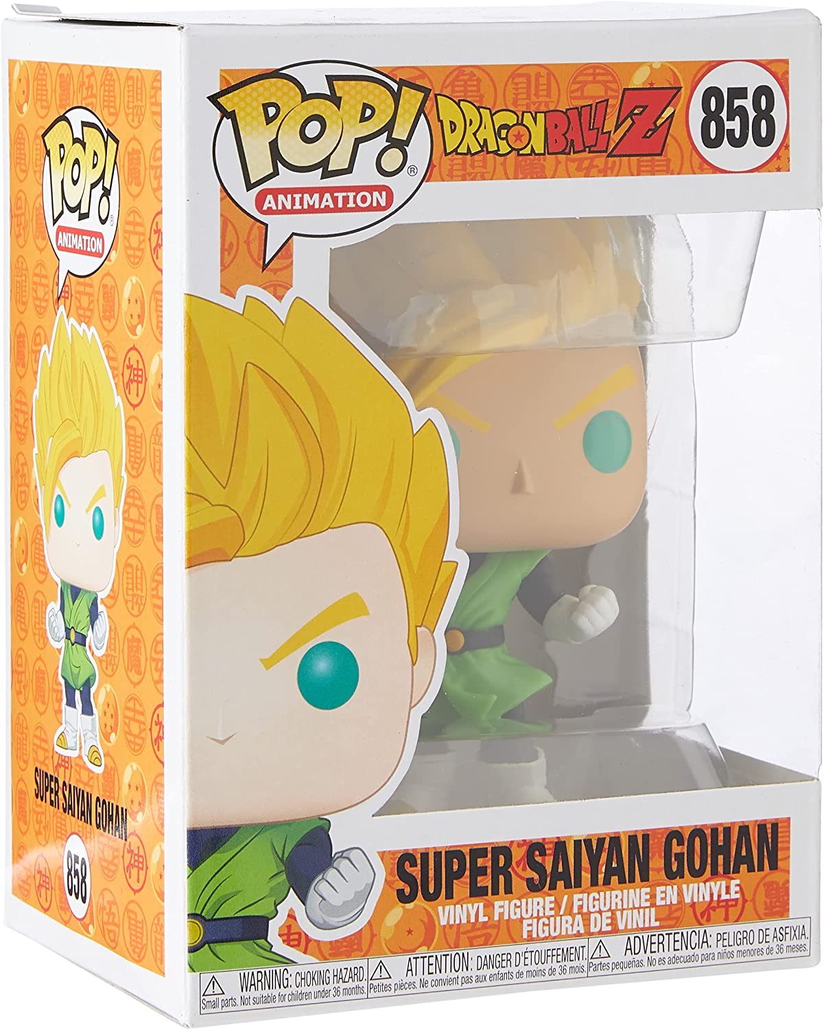 POP91 Figurine Vinyl FUNKO POP Dragon Ball Z : Super Saiyan Gohan #858