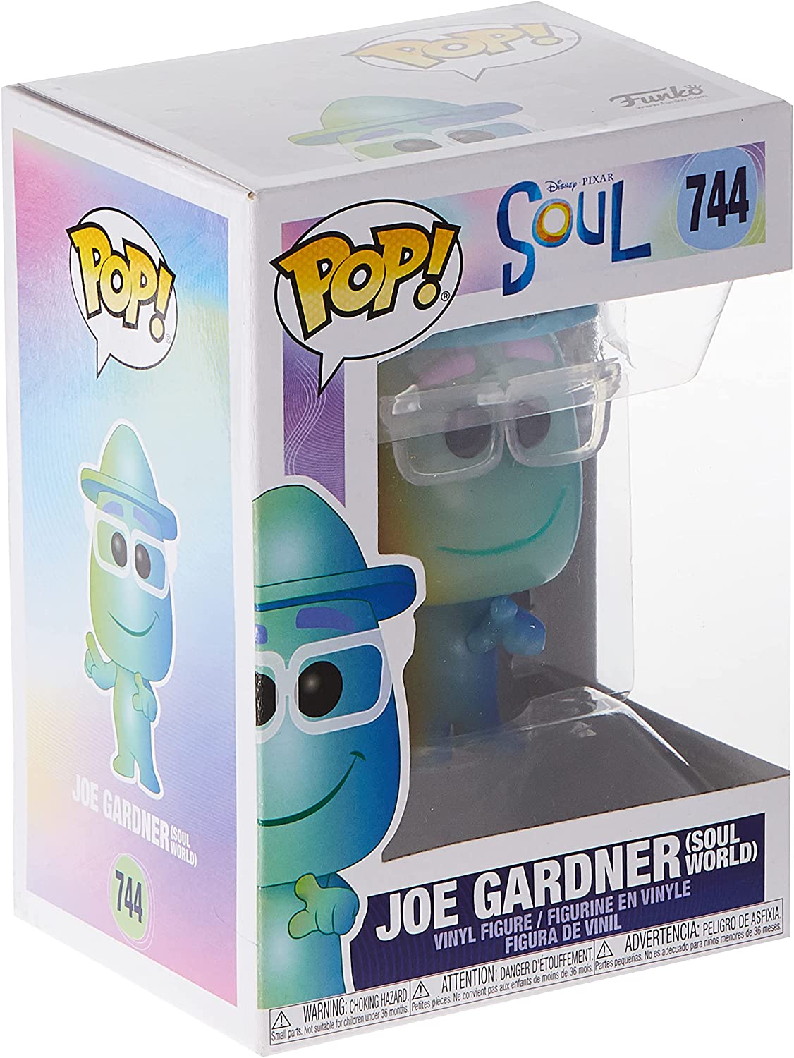 POP119 Figurine Vinyl FUNKO POP Disney Pixar Soul : Joe Gardner (Soul World) #744