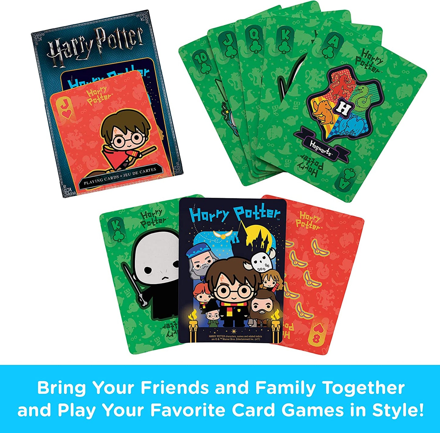 Jeu de Cartes Aquarius : Harry Potter Chibi