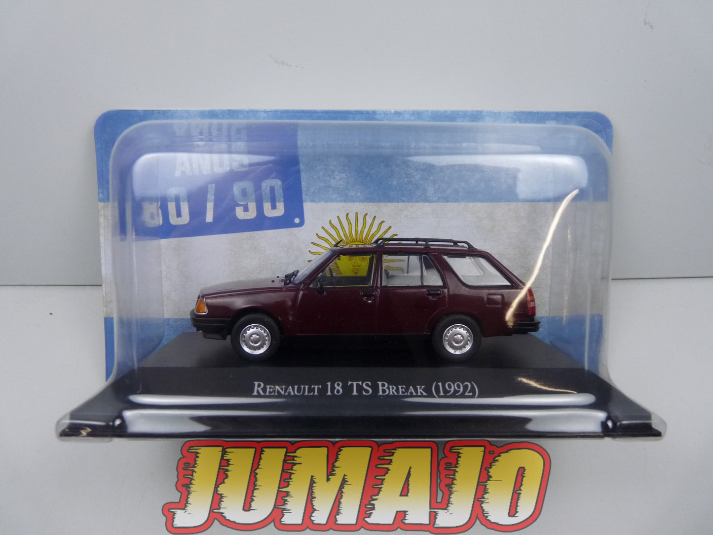 AQV27 Voiture 1/43 SALVAT Inolvidables 80/90 : RENAULT 18 TS Break 1992
