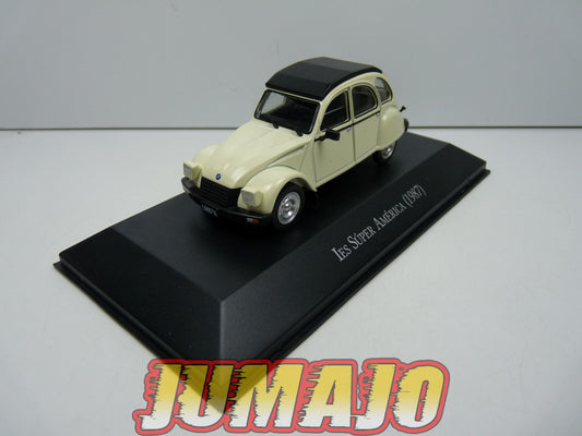 AQV29 Voiture 1/43 SALVAT Inolvidables 80/90 : IES 2CV Super America 1987