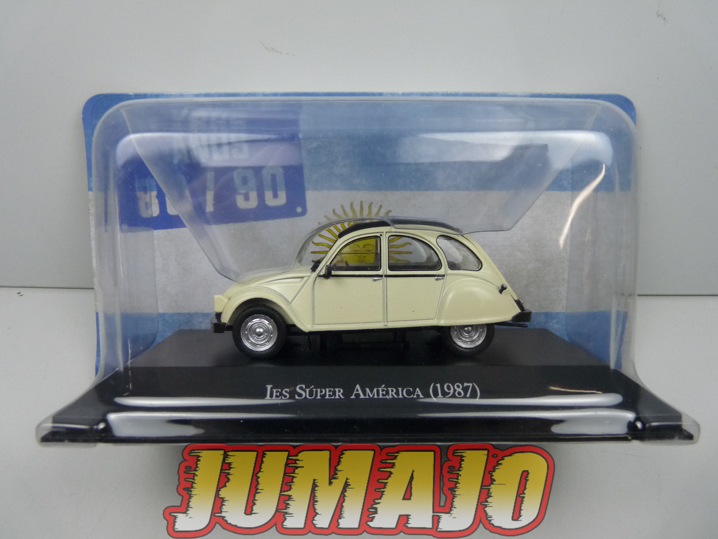 AQV29 Voiture 1/43 SALVAT Inolvidables 80/90 : IES 2CV Super America 1987