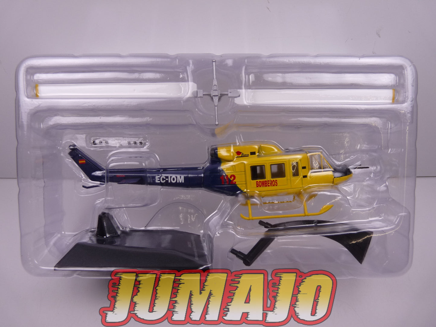 AV5 POMPIER 1/72 IXO salvat cadeau Hélicoptère Bell 212 Regalo