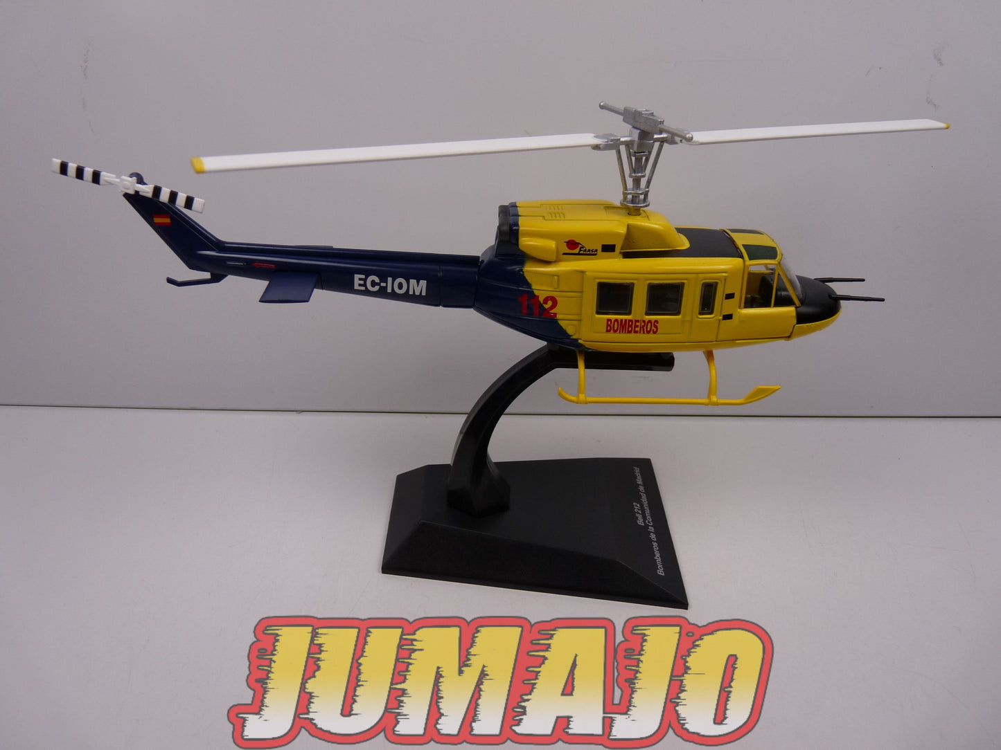 AV5 POMPIER 1/72 IXO salvat cadeau Hélicoptère Bell 212 Regalo