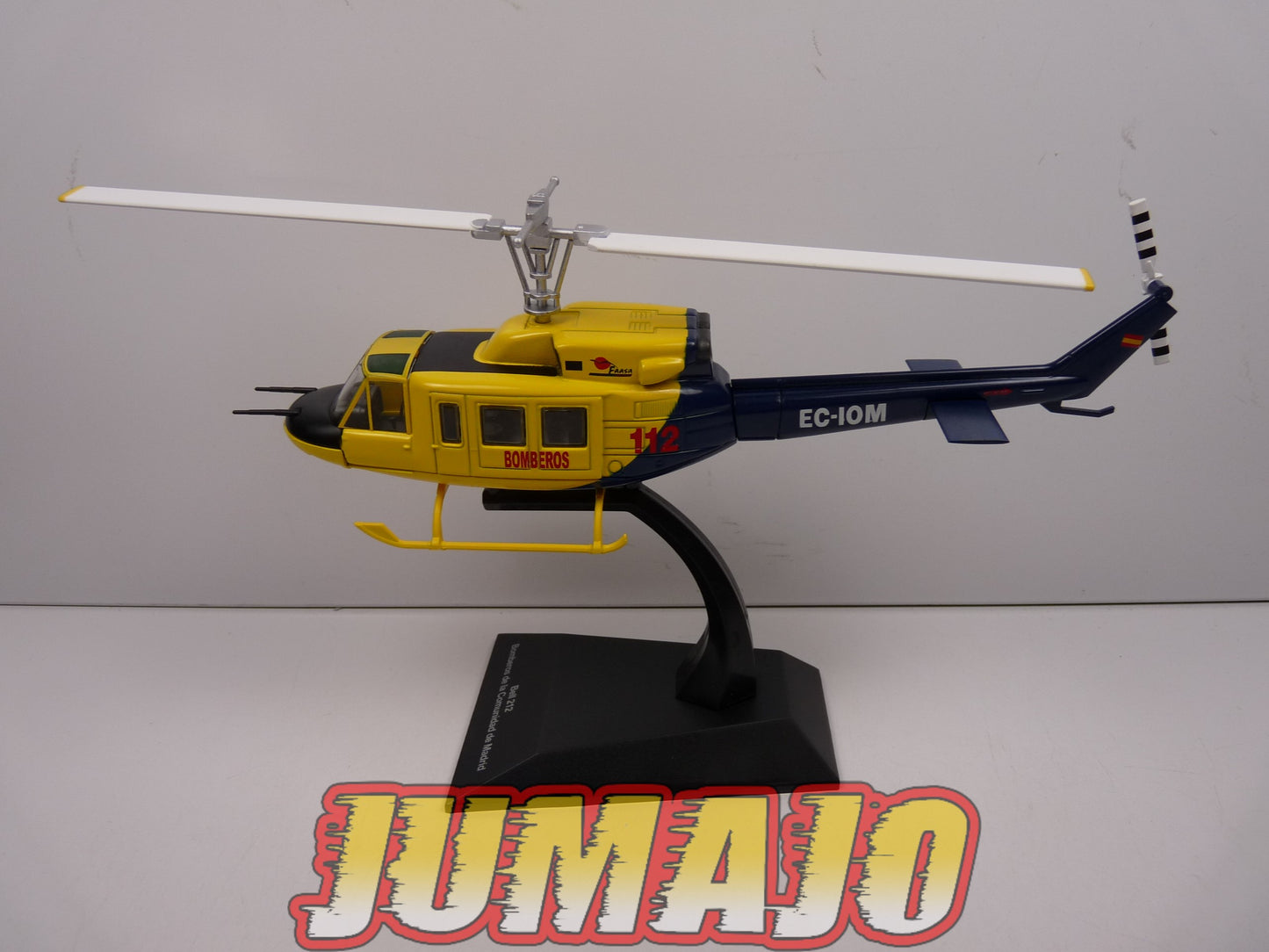 AV5 POMPIER 1/72 IXO salvat cadeau Hélicoptère Bell 212 Regalo