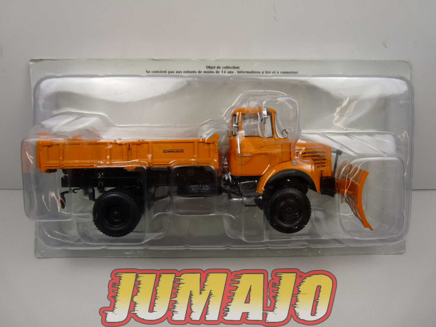 BER10 CAMIONS 1/43 Hachette IXO BERLIET L 646 M3 4x4 Chasse neige