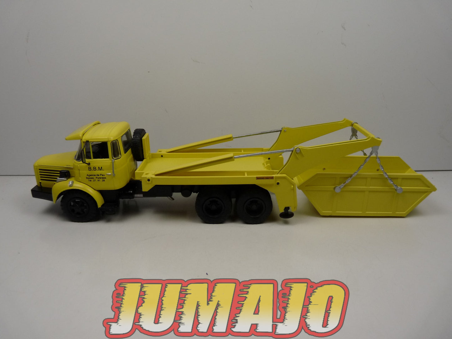 BER15 CAMIONS 1/43 Hachette IXO BERLIET GLM 12 6x4 Multibenne Marel BBM