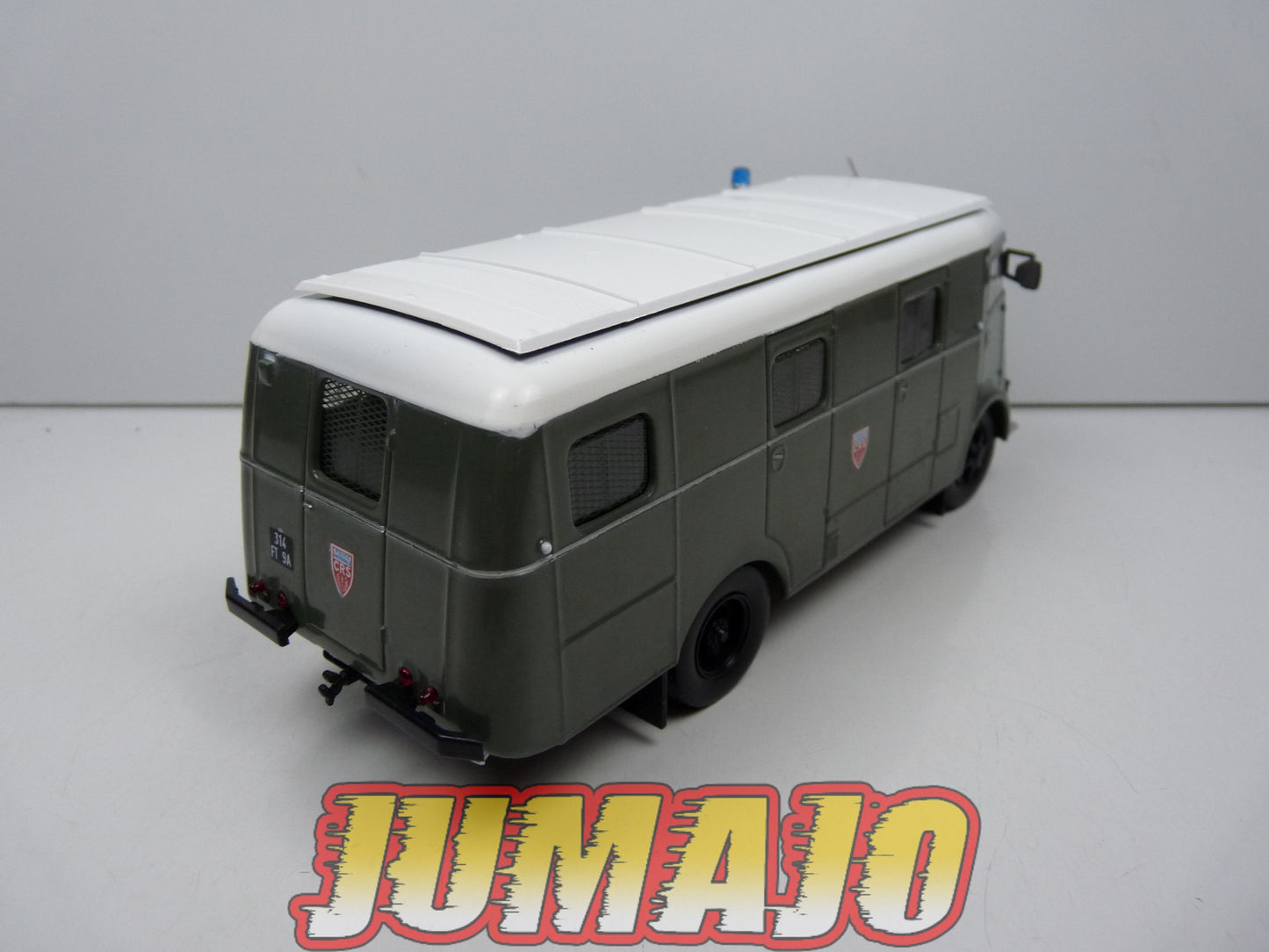 BER16 CAMIONS 1/43 Hachette IXO BERLIET GLB 19R Aérazur Car de CRS