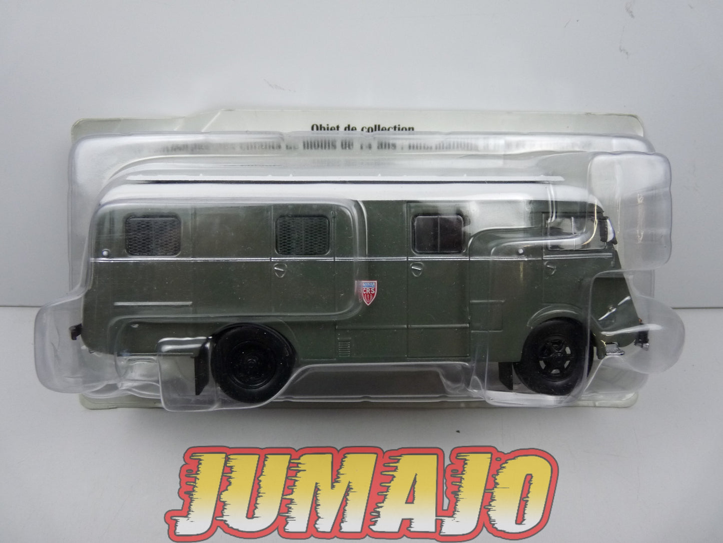 BER16 CAMIONS 1/43 Hachette IXO BERLIET GLB 19R Aérazur Car de CRS