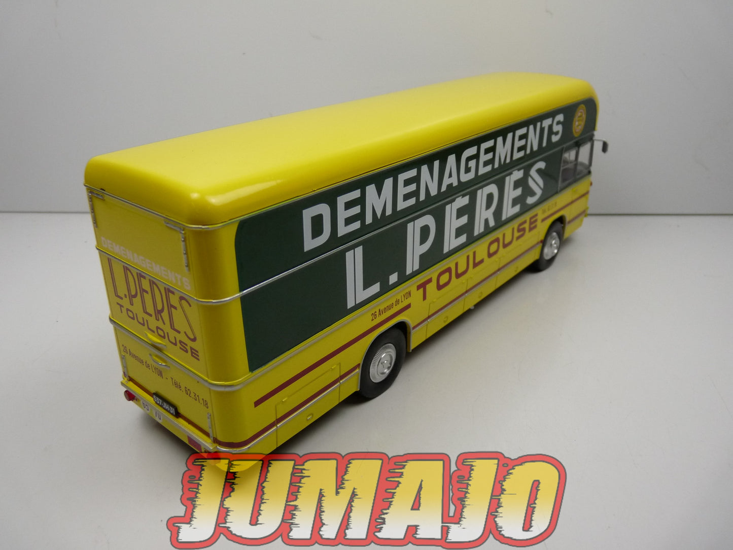 BER20 CAMIONS 1/43 Hachette IXO BERLIET PLR 8 MU Déménagements Dubos