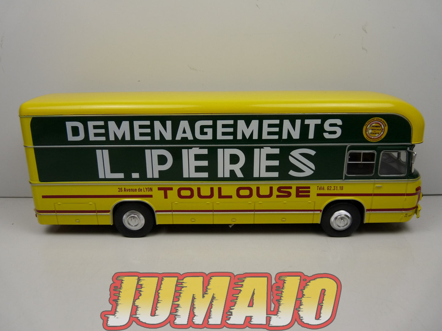BER20 CAMIONS 1/43 Hachette IXO BERLIET PLR 8 MU Déménagements Dubos