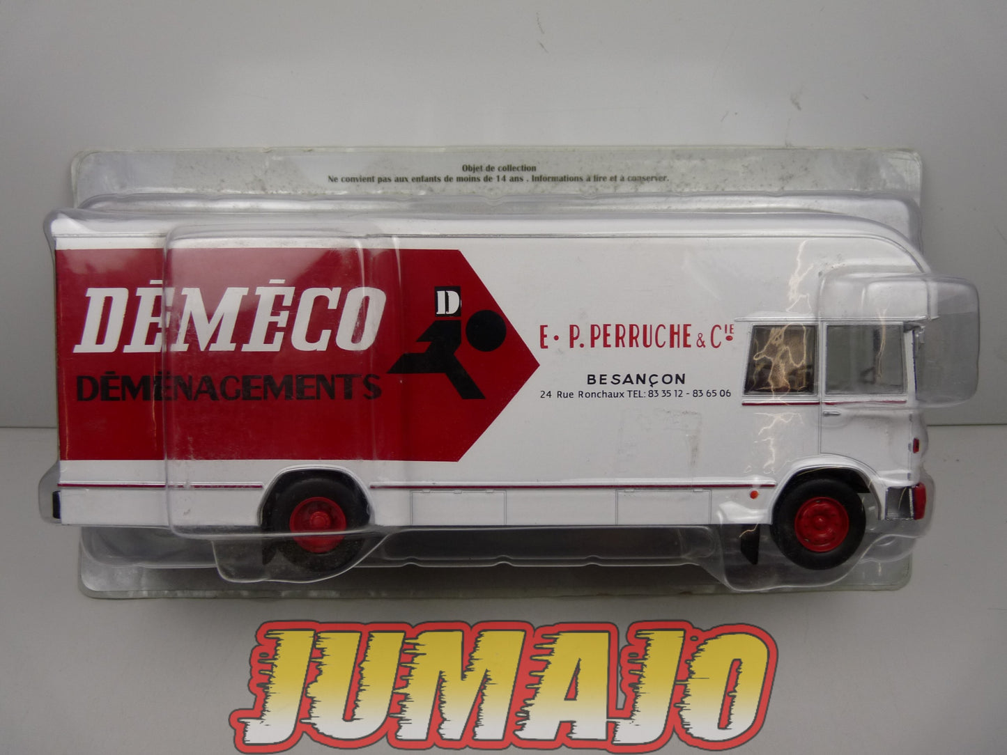 BER2 CAMIONS 1/43 Hachette IXO BERLIET GBK75 Déménagement Déméco