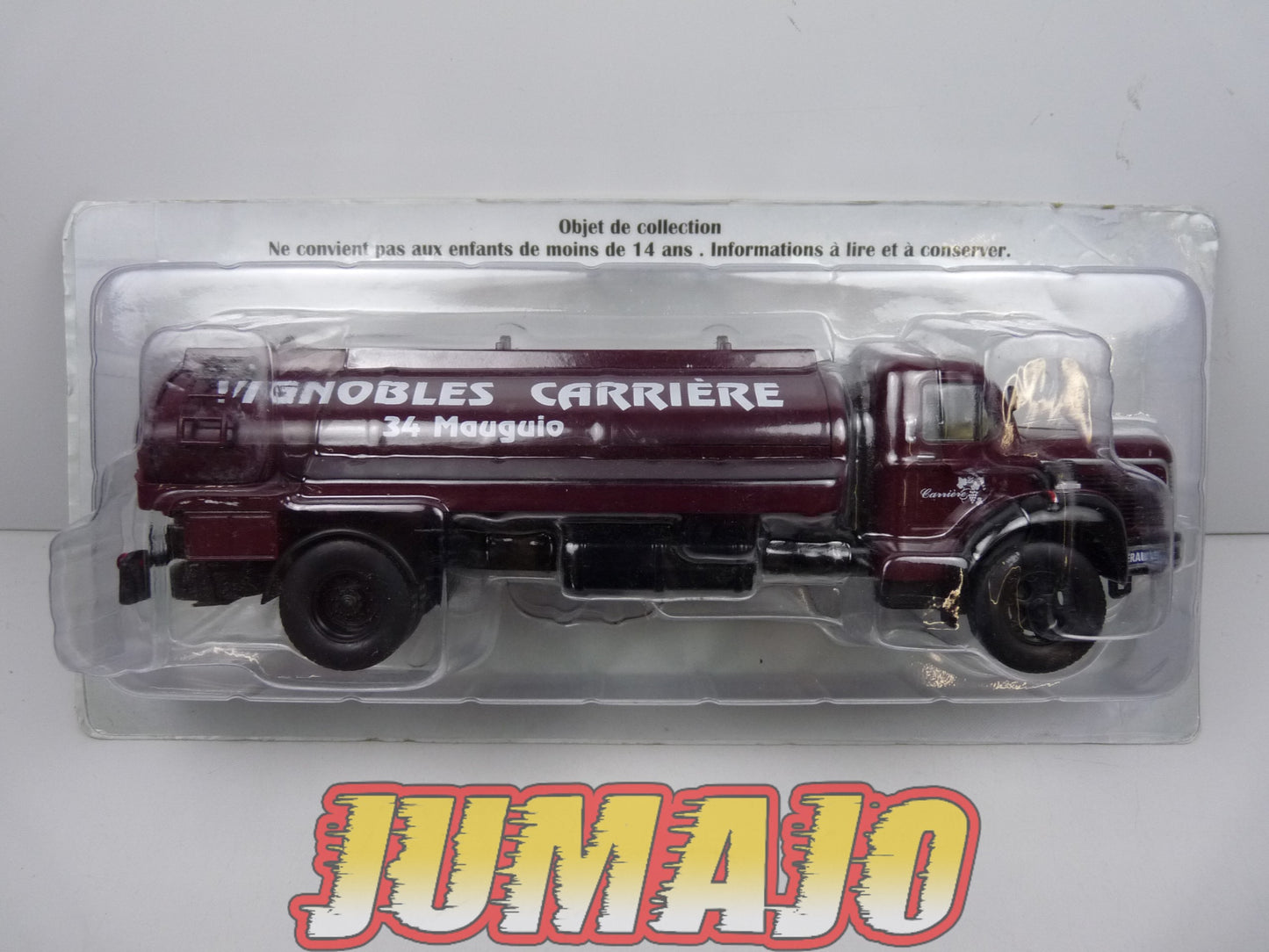 BER31 CAMIONS 1/43 Hachette IXO BERLIET GLM 10B Pinardier 1955