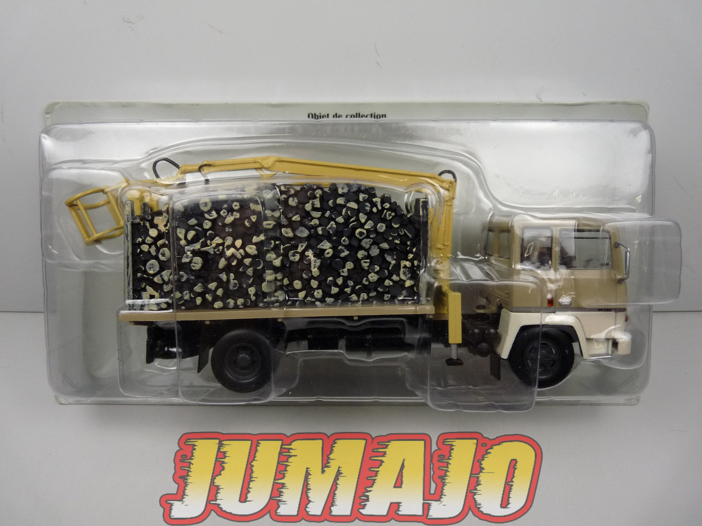 BER36 CAMIONS 1/43 Hachette IXO BERLIET 280 Grue Hydraulique Transport de bois