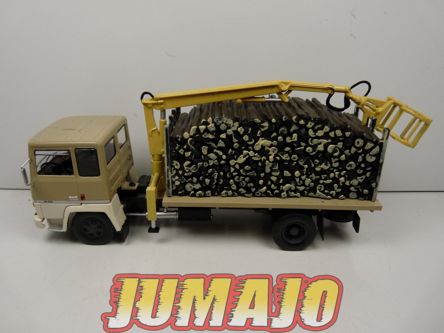 BER36 CAMIONS 1/43 Hachette IXO BERLIET 280 Grue Hydraulique Transport de bois
