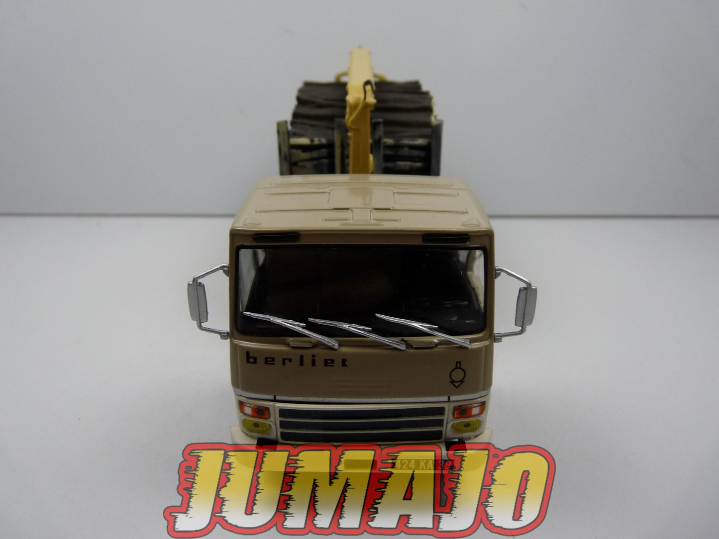 BER36 CAMIONS 1/43 Hachette IXO BERLIET 280 Grue Hydraulique Transport de bois