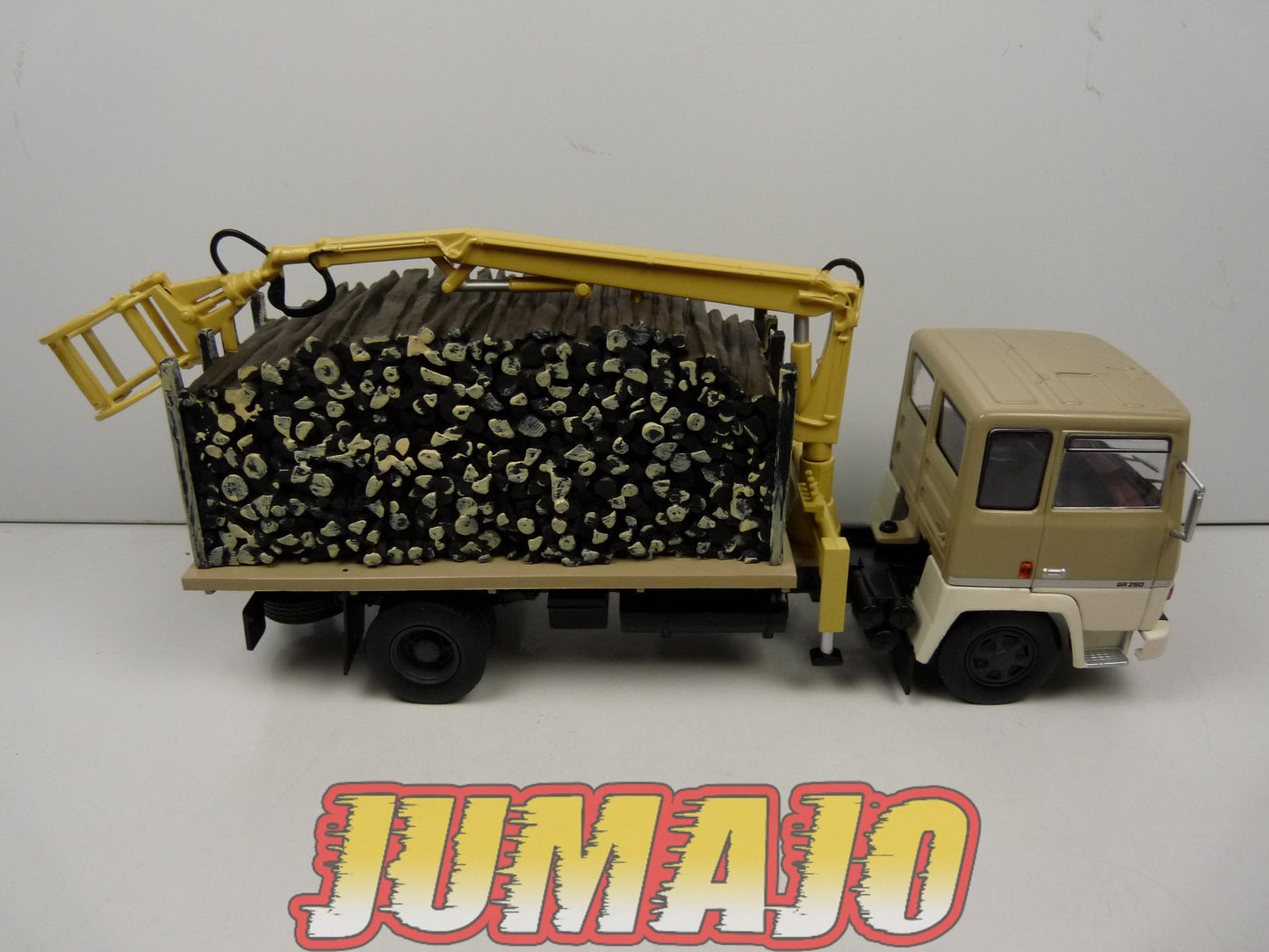 BER36 CAMIONS 1/43 Hachette IXO BERLIET 280 Grue Hydraulique Transport de bois