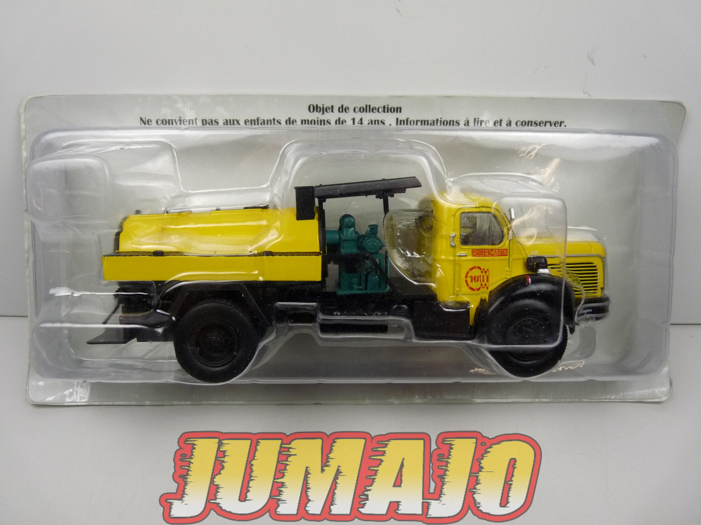 BER37 CAMIONS 1/43 Hachette IXO BERLIET GLM 10 R Malaxeur à asphalte