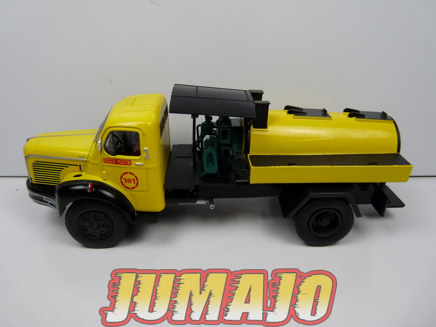 BER37 CAMIONS 1/43 Hachette IXO BERLIET GLM 10 R Malaxeur à asphalte