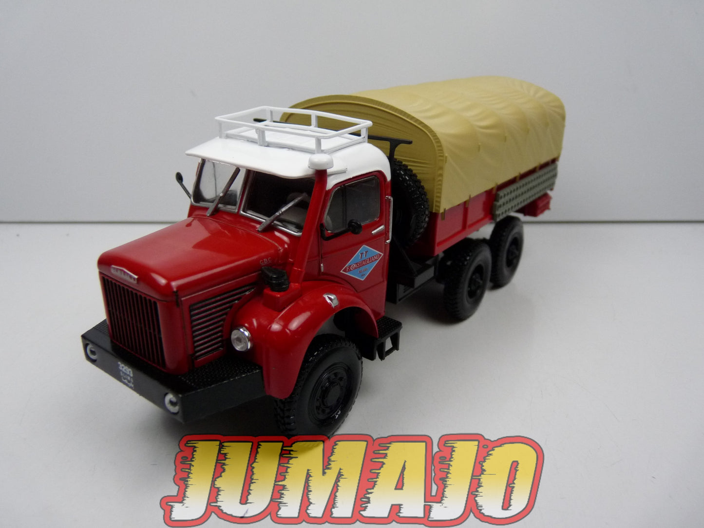 BER3 CAMIONS 1/43 Hachette IXO BERLIET GBC 8M Gazelle Cent mille dollars au soleil