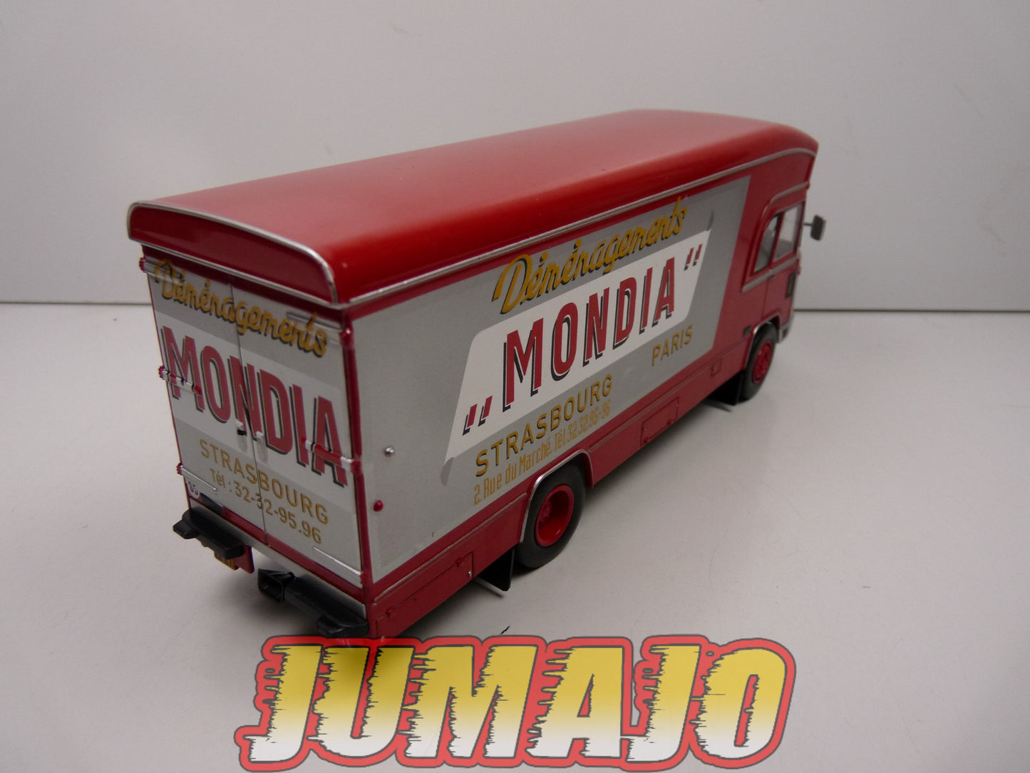 BER40 CAMIONS 1/43 Hachette IXO BERLIET GBK6 Déménagements Mondia Carrosserie Pelpel