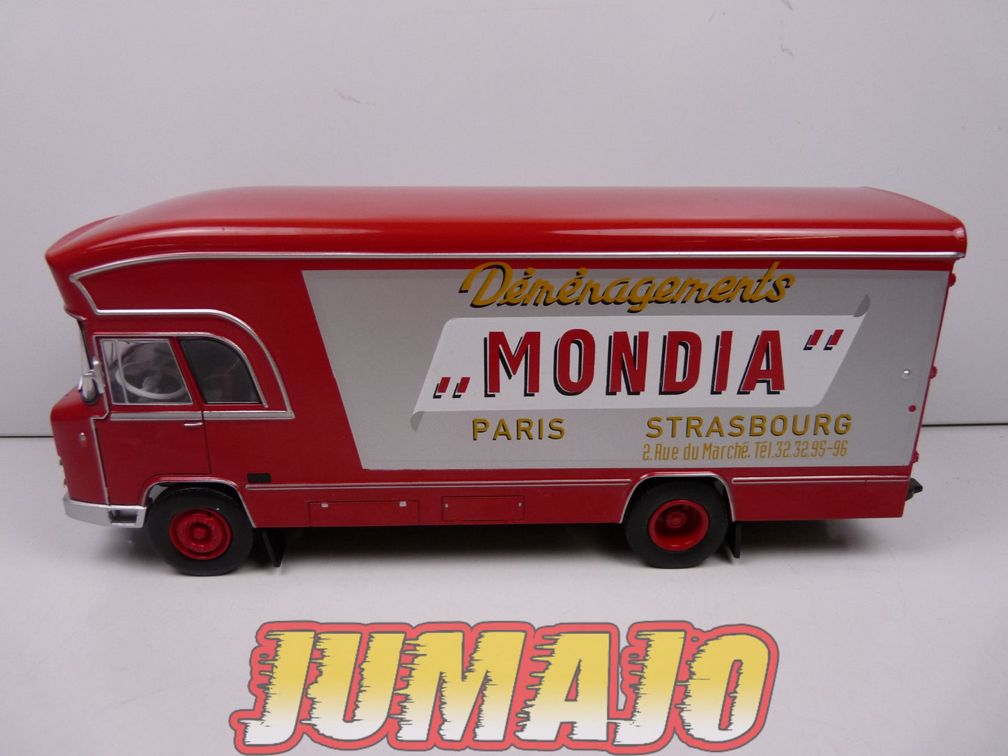 BER40 CAMIONS 1/43 Hachette IXO BERLIET GBK6 Déménagements Mondia Carrosserie Pelpel