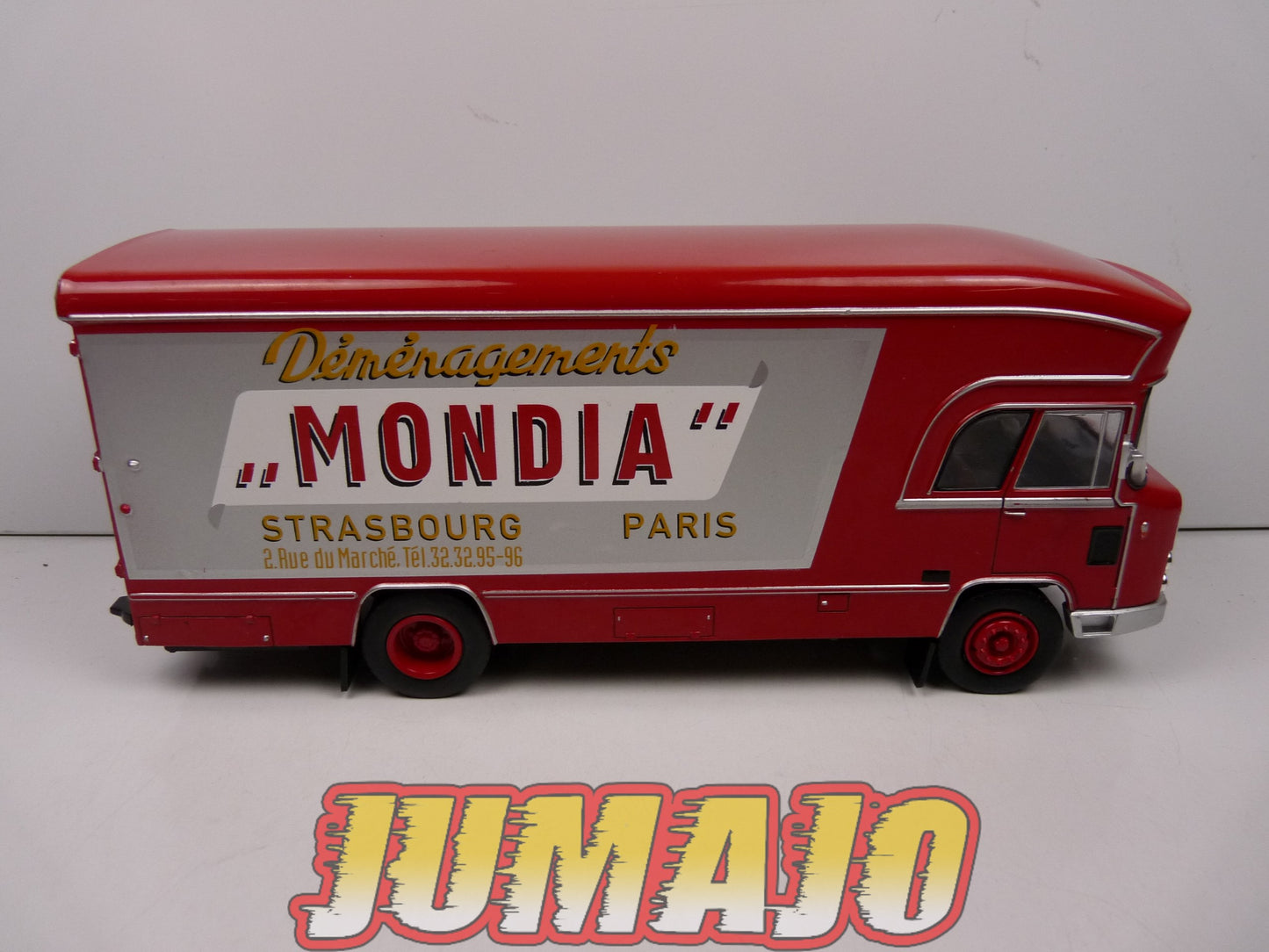 BER40 CAMIONS 1/43 Hachette IXO BERLIET GBK6 Déménagements Mondia Carrosserie Pelpel