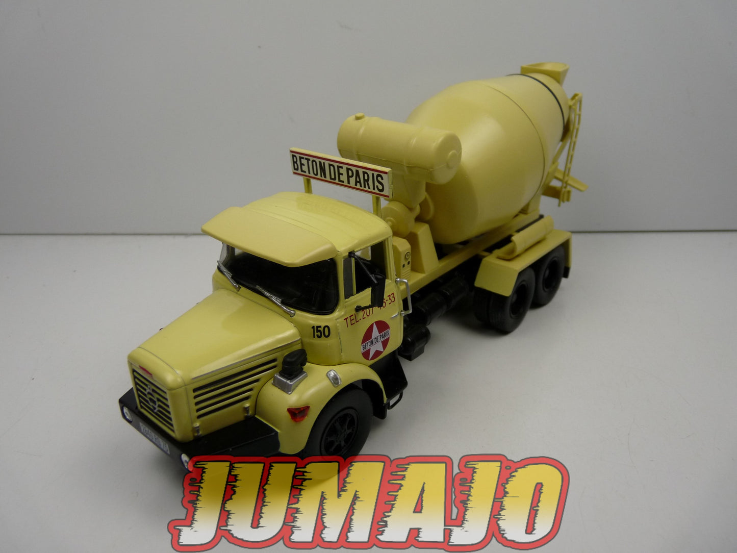 BER5 CAMIONS 1/43 Hachette IXO BERLIET Malaxeur PMH 12 Béton de Paris