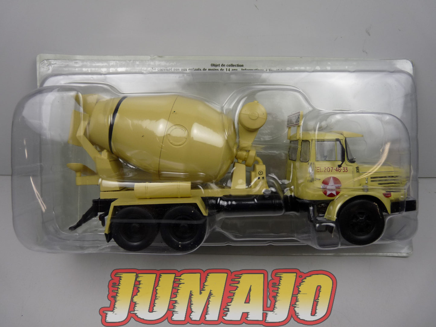 BER5 CAMIONS 1/43 Hachette IXO BERLIET Malaxeur PMH 12 Béton de Paris