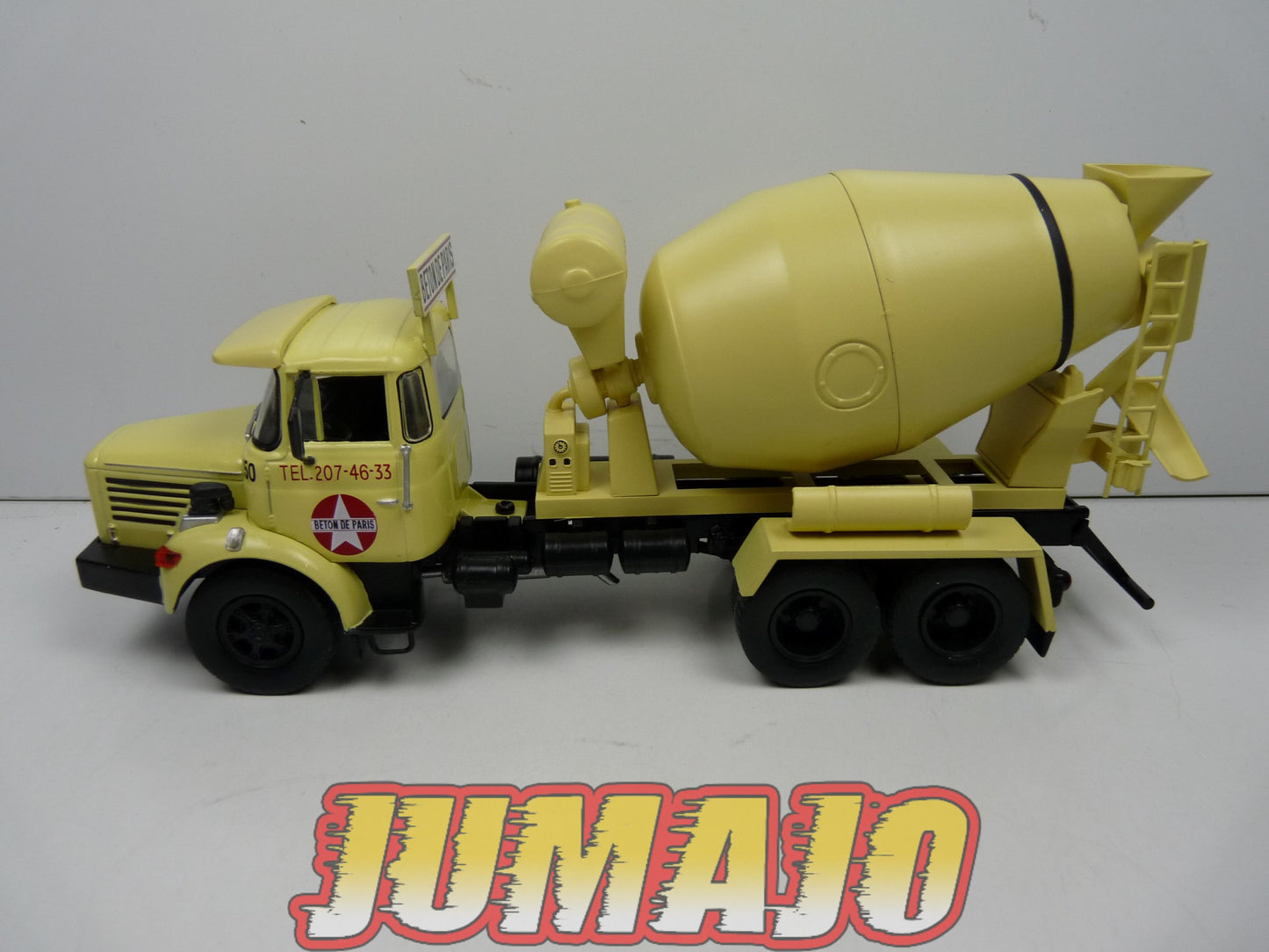 BER5 CAMIONS 1/43 Hachette IXO BERLIET Malaxeur PMH 12 Béton de Paris