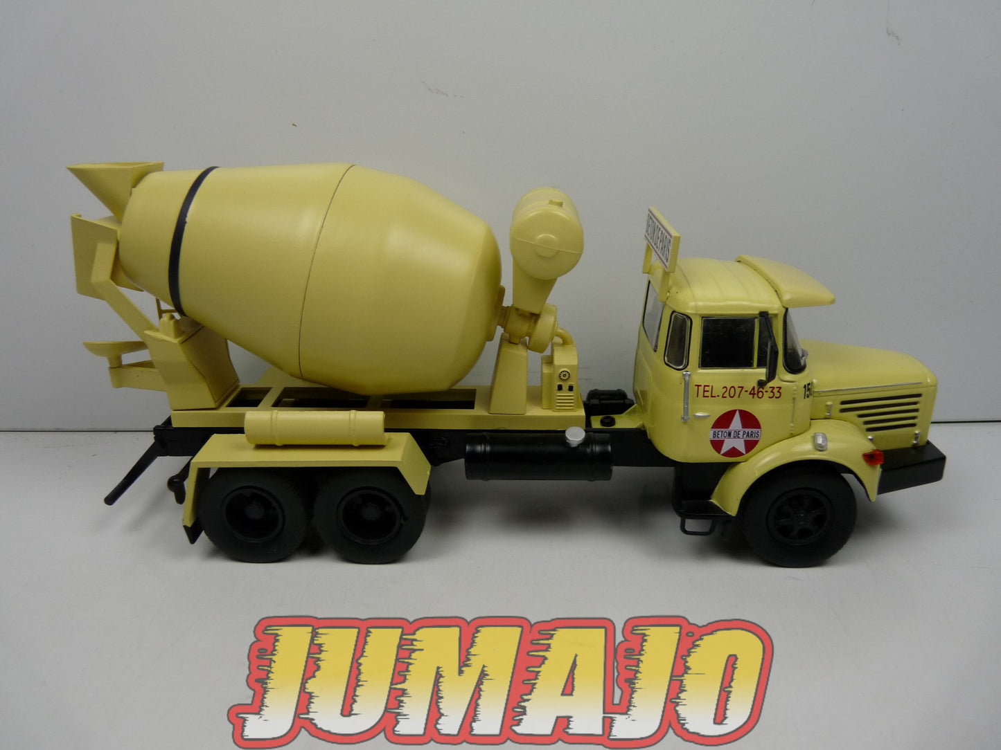 BER5 CAMIONS 1/43 Hachette IXO BERLIET Malaxeur PMH 12 Béton de Paris