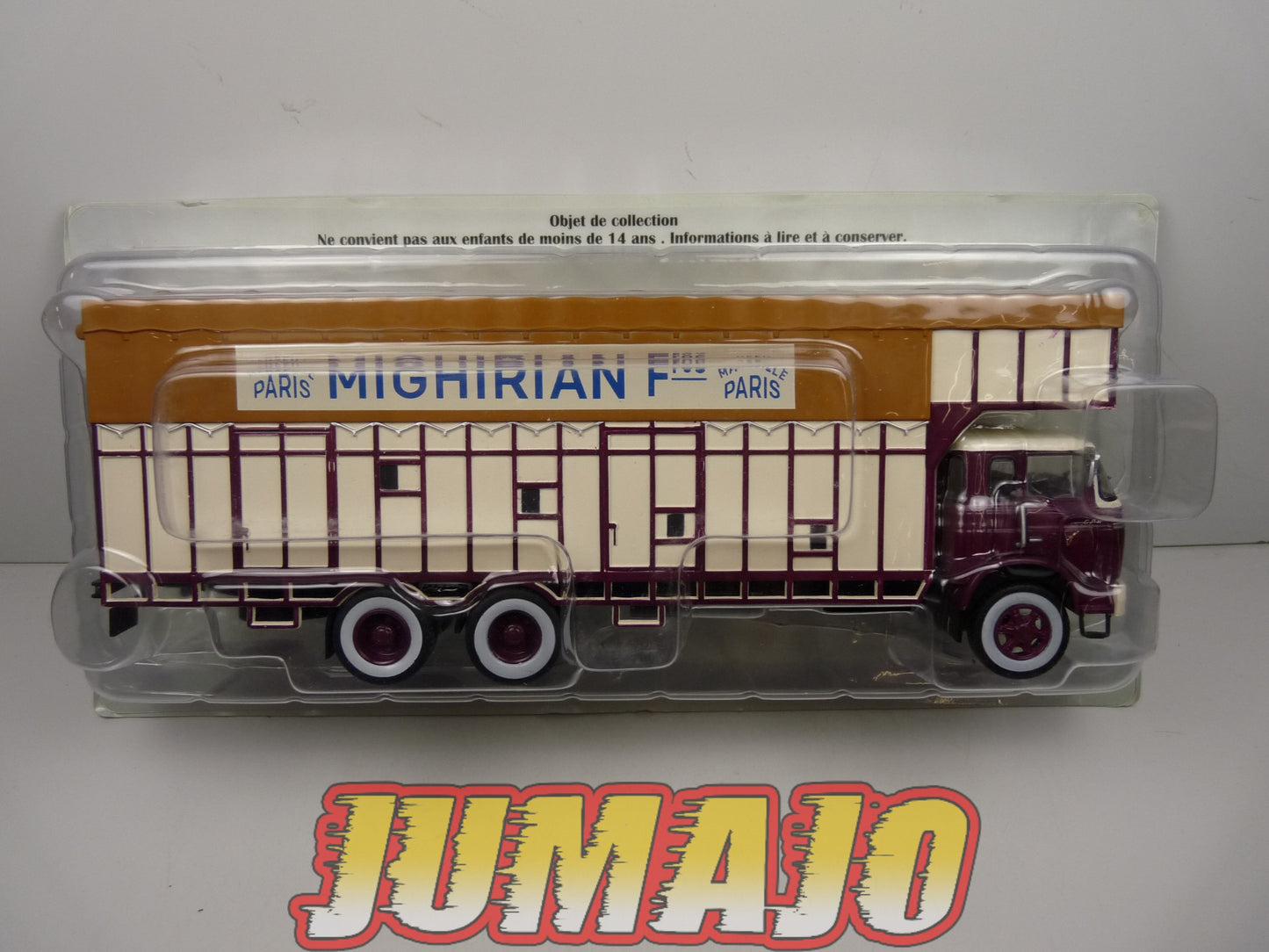 BER6 CAMIONS 1/43 Hachette IXO BERLIET GPRK12 Fruits et légumes