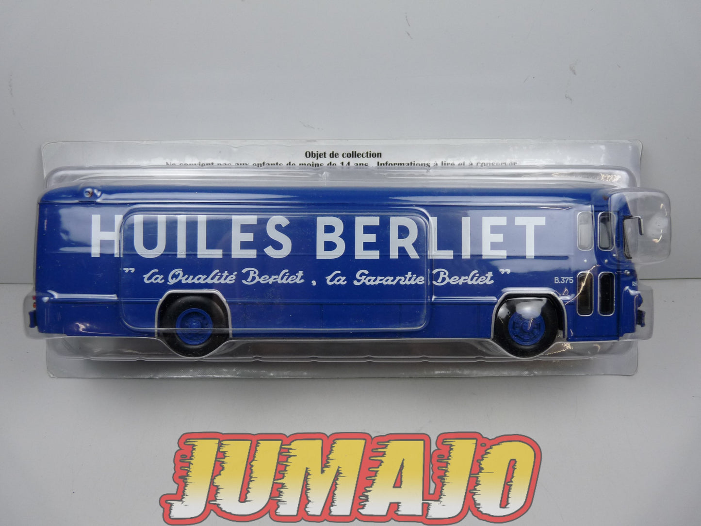 BER8 CAMIONS 1/43 Hachette IXO BERLIET PLK8 Bus Huiles Berliet