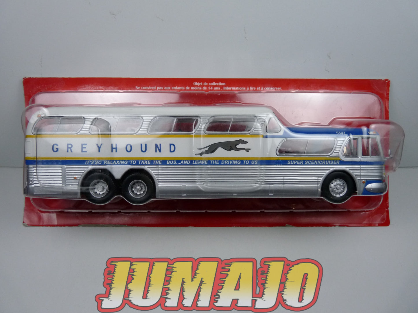SUB3 BUS & Autocars du Monde 1/43 n°3 : Greyhound Scenicruiser 1956
