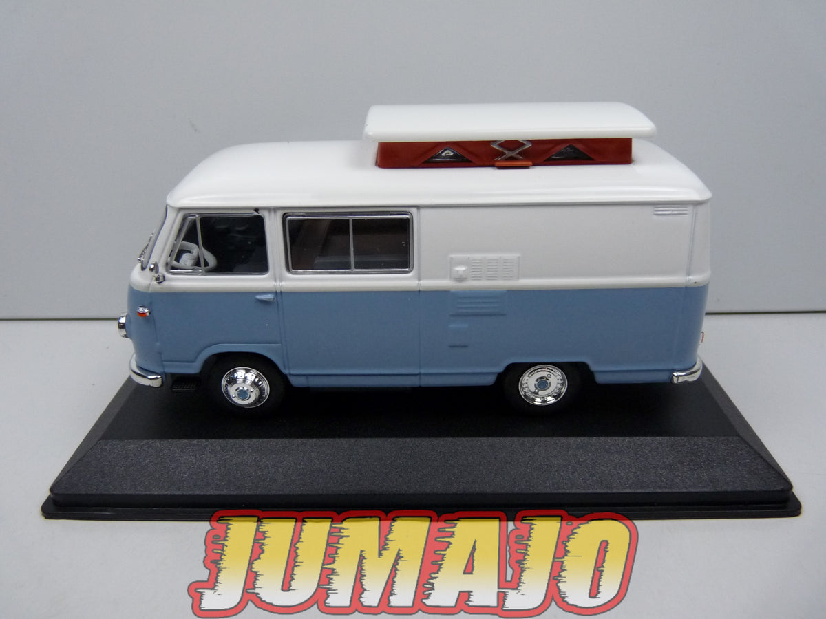 CC39 1/43 camping cars hachettes IXO : HYMER Caravano 3 sur Borgward B 611 1961