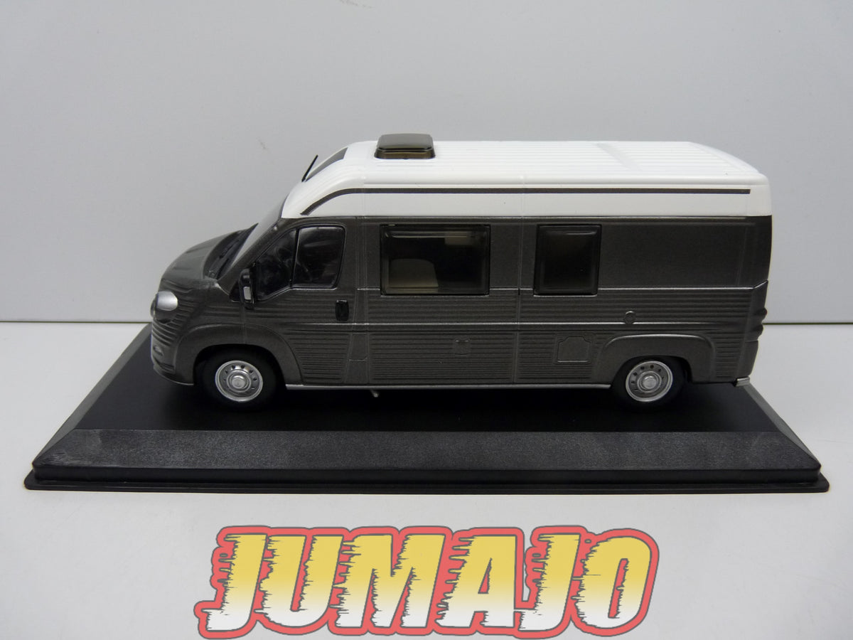 CC60 1/43 camping cars hachettes IXO : Citroën Jumper neo Type H 2018