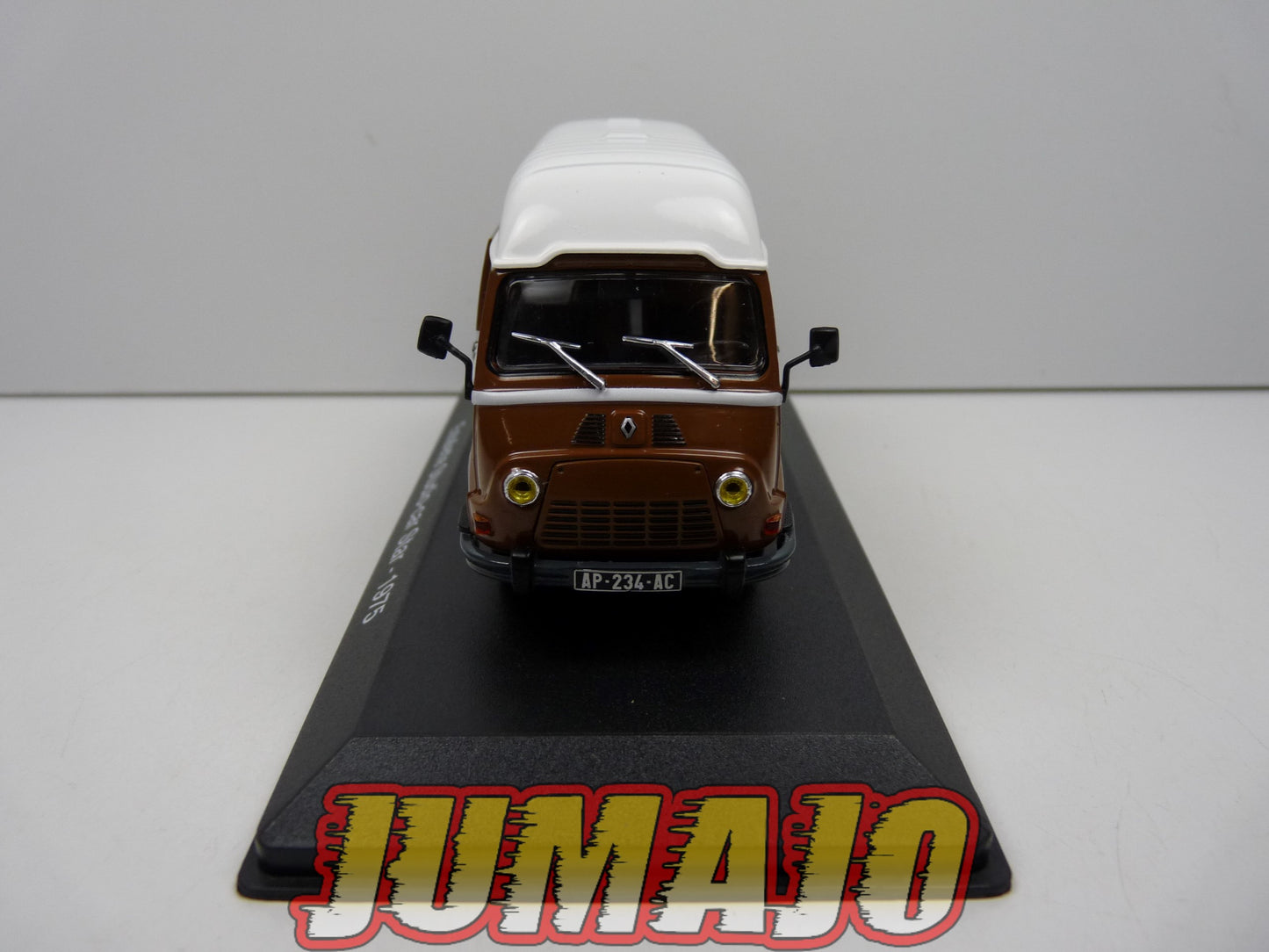 CCE9 1/43 camping cars hachettes IXO : Renault estafette studio car star 1975
