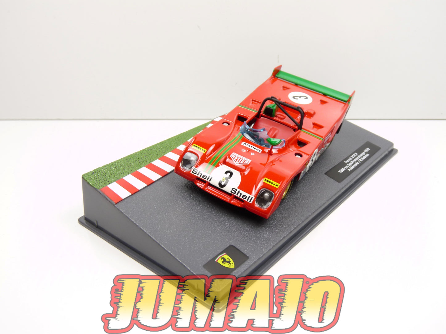 CF11 voiture 1/43 HACHETTES IXO FERRARI sport : 312 P 1000 km Spa 1972 #3